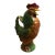 Vintage St .Clement French Rooster Majolica Jug For Sale