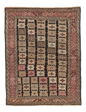 Antique Caucasian Wool Rug