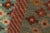 Shabby Chic Balochi Blue/Red Wool Rug - 3'4''x5'0'' For Sale - Image 9 of 11