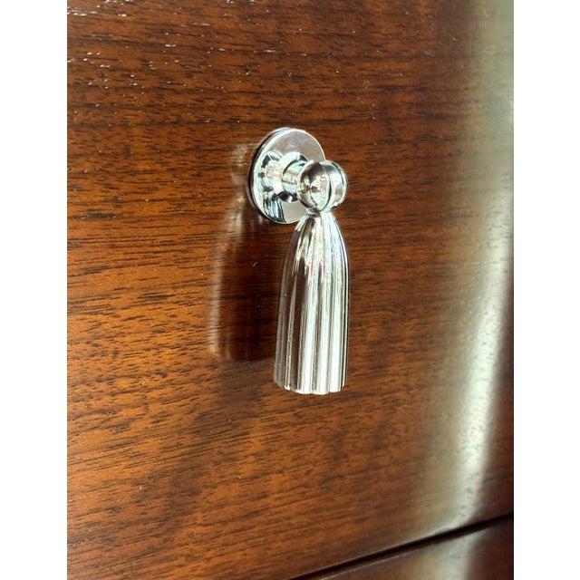 Silver Contemporary Bolier & Co. Atelier Silver Leaf Sideboard For Sale - Image 8 of 14