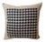 Trellis Pattern Mixed Natural Linen Pillow For Sale