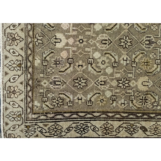 Turkish Oushak Runner Rug 2'8" x 6'6" #17520 For Sale - Image 4 of 8