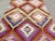 Mid-Century Modern 1960s Colorful Organic Wool Handmade Turkish Boho Kilim Rug For Sale - Image 3 of 12