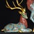 Pair of Vintage Cloisonne Enamel Deer Figures – Gilt Spotted Deer Sculptures For Sale In Los Angeles - Image 6 of 9