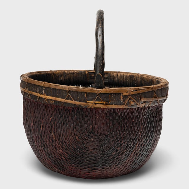 It is easy to imagine someone, long ago, gathering a harvest from their garden or strolling to the market with this...