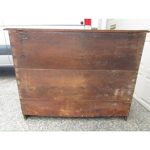Antique English Oak Mule Chest For Sale - Image 14 of 18