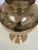 Late 20th Century Antiqued Mercury Glass Lidded Urn For Sale - Image 5 of 12