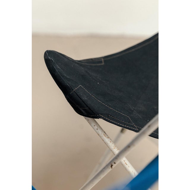 Set of Butterfly Chair with Footstool, 1970s For Sale - Image 6 of 10