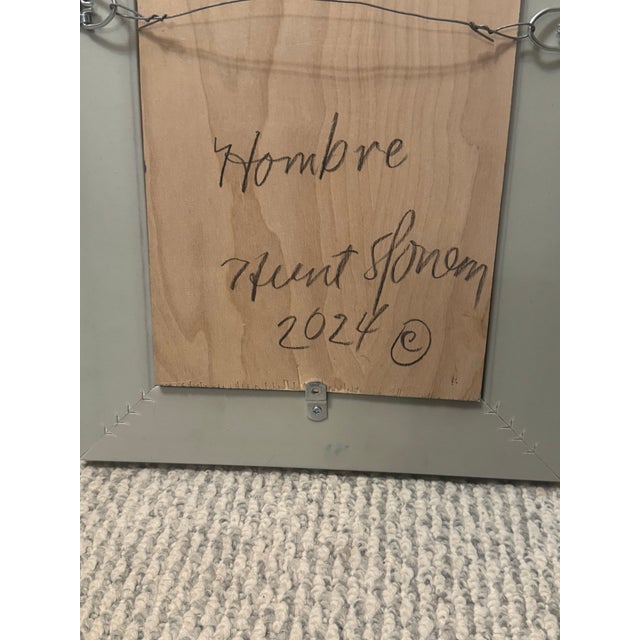 Blue Bunny Painting by Hunt Slonem For Sale In Philadelphia - Image 6 of 6