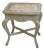 Vintage French Louis XV Style Wooden Stool / Vanity Stool With Caned Seat For Sale