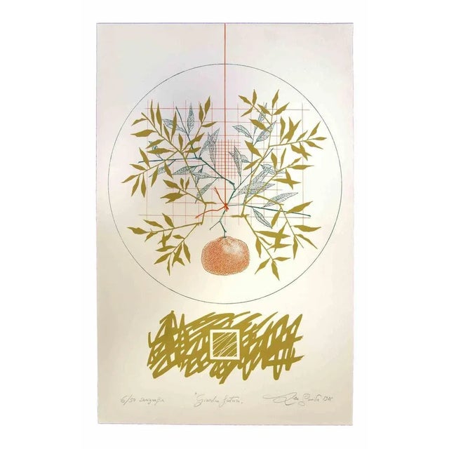 Future Garden is an original manifesto realized by Leo Guida in 1976. Edition 6/50. Dated, numbered and signed. Leo Guida...