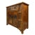 Size: 39 1/2inH x 40in W x 17in D Door opening: 24 1/2in H x 20 1/2in W Drawer: 5 1/2in H x 10in W x 11in D Origin: China...