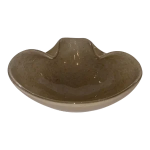 Theodore Alexander Murano Modern Copper Metallic Art Glass Bowl