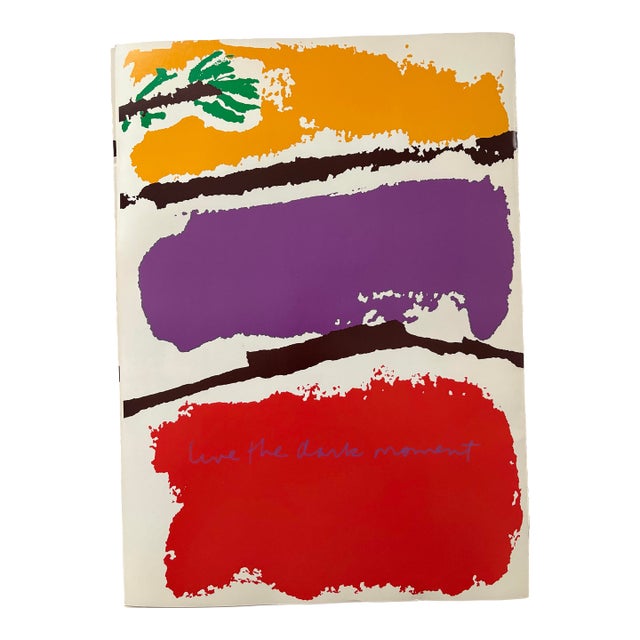 Corita Kent (Sister Mary Corita Kent) "Live the Dark Moment" Original Print (1982) For Sale