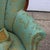 Vintage Channel Back Armchairs With Nail Head Trim and Cabriole Legs- A Pair For Sale - Image 4 of 12