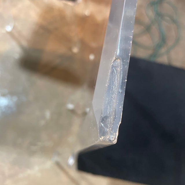 Modern Lucite Dining Chairs - Set of 12 For Sale - Image 9 of 9