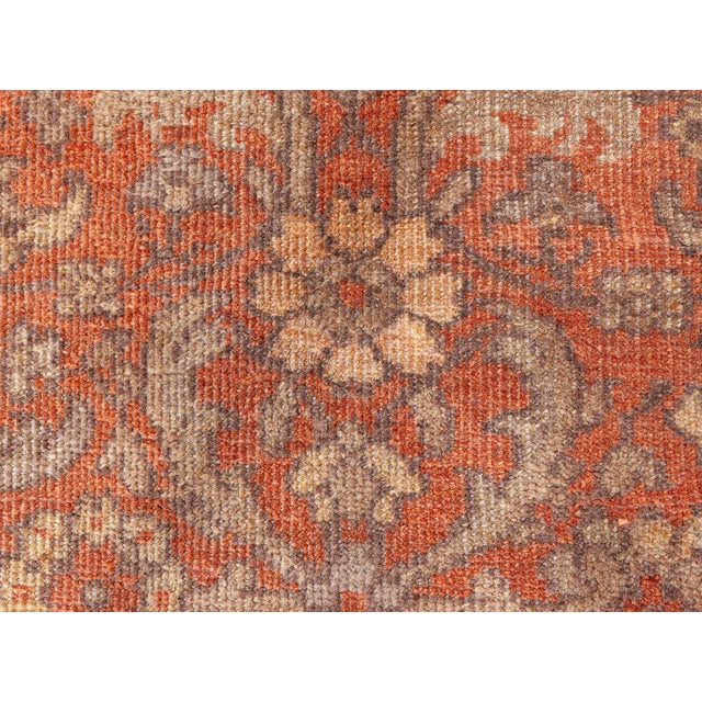 Persian Exquisite Antique Persian Sultanabad Rug For Sale - Image 3 of 9