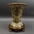 United Wilson UW 1897 Crackle Hand Painted Floral Bronze & Porcelain Vase For Sale - Image 4 of 10