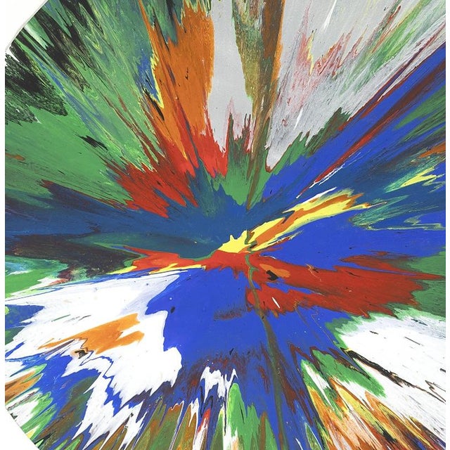 Painting - Damien Hirst. 'Disco'; acrylic on paper. Signed and stamped on the back. 'This painting was made to celebrate...