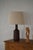 Danish Modern Ceramic Table Lamp in Brown Glaze by Desire Stentøj, Denmark, 1960s For Sale - Image 4 of 17