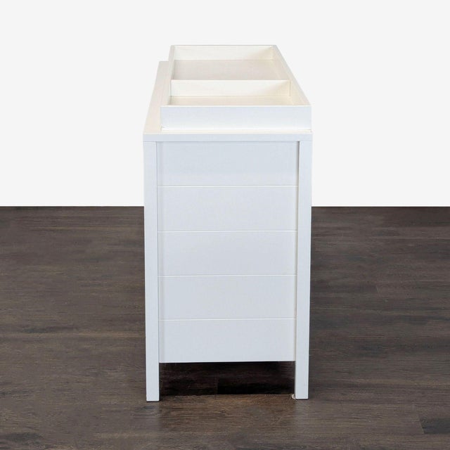 Pottery Barn Pottery Barn Kids Camden White 6-Drawer Dresser With Changing Tray For Sale - Image 4 of 11