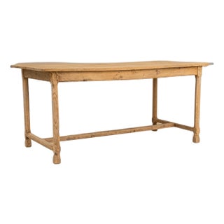 1900s French Oak Dining Table For Sale