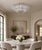 21st Century Tropico Two Tier Palmette Flush Mount by Fabio Ltd For Sale - Image 9 of 9