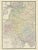 Antique map titled 'Map of Western Russia (\.)'. Large map of Western Russia. This map originates from 'Atlas of Modern...