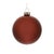Contemporary Red Glass Ball Ornament (Set of 6) For Sale - Image 3 of 5