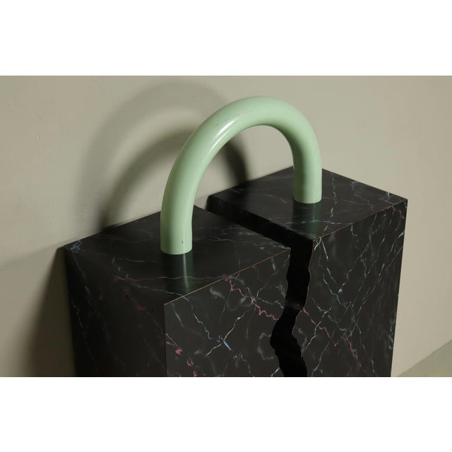 Black Wim Hofman, Playful Sculpture, 1980s, Plastic, Steel, Lacquer & Medium-Density Fibreboard For Sale - Image 8 of 11