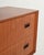 Brown Scandinavian Teak Bedside Table with Two Drawers, 1960s For Sale - Image 8 of 10