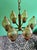 Brass Mid 20th Century Danish Modern Brass and Glass Chandelier For Sale - Image 8 of 13