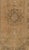 1940s Vintage Circa 1950 Brown Turkish Oushak Area Rug , 4ft 5in X 8ft 7in For Sale - Image 5 of 8