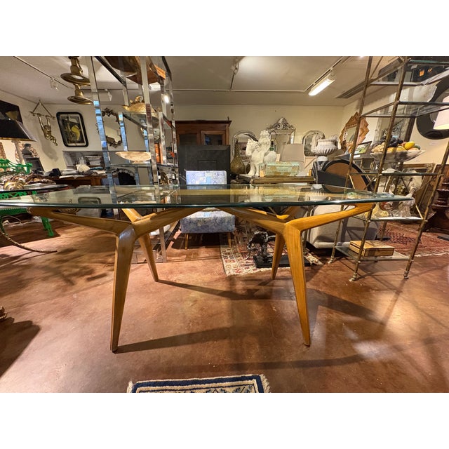 1960s Italian Modern Dining Table Designed by Mario Gottardi for Roncoroni Cantu For Sale - Image 10 of 14