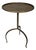 Spanish Iron Drinks Table With Dark Gold Patina For Sale