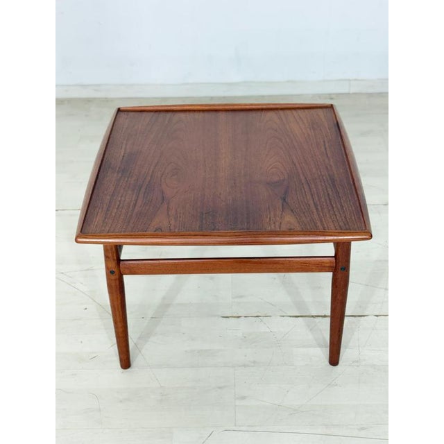 Mid-Century Danish Teak Coffee Table by Grete Jalk for Glostrup Møbelfabrik, 1960s For Sale - Image 3 of 11