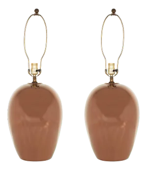 Pair of 1980's Table Lamps in the Style of Karl Springer