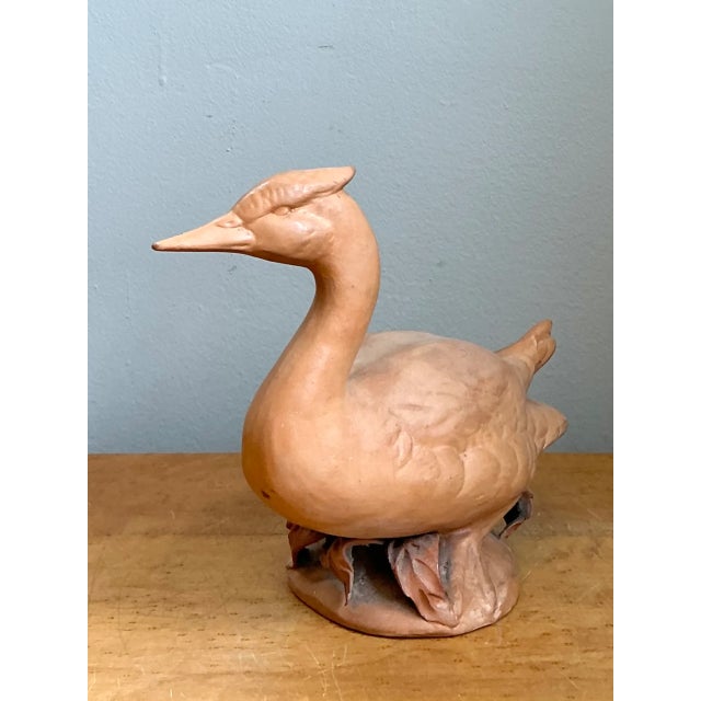Vintage Italian Terracotta Duck For Sale - Image 4 of 12