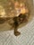 Vintage Hammered Brass Cachepot Planter With Paw Feet and Decorative Handles For Sale - Image 10 of 11