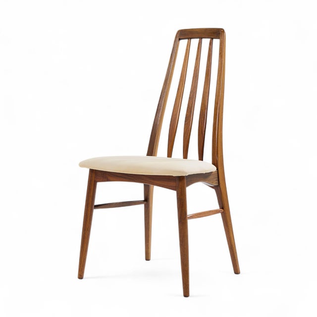 Mid 20th Century Niels Koefoed Eva Mid Century Danish Rosewood Dining Chairs - Set of 8 For Sale - Image 5 of 14