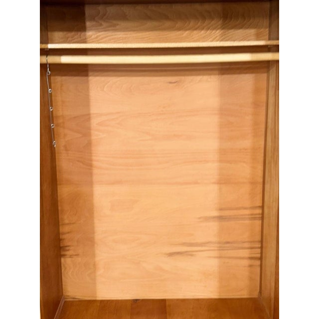 Mid-Century Wardrobe in Oak & Pine, 1960s For Sale - Image 5 of 12