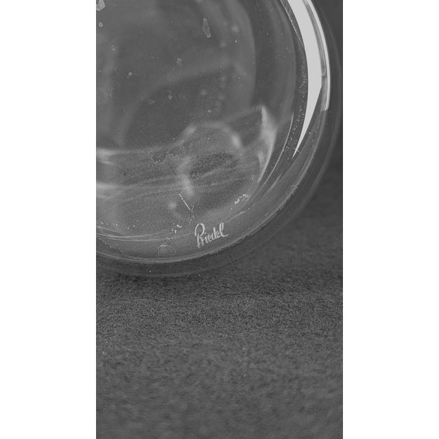 Vintage Riedel Crystal Wine Decanter For Sale - Image 4 of 5