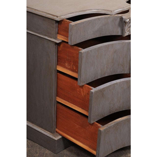 French Mid 20th Century "Fluted Column" Chests - A Pair For Sale - Image 10 of 12