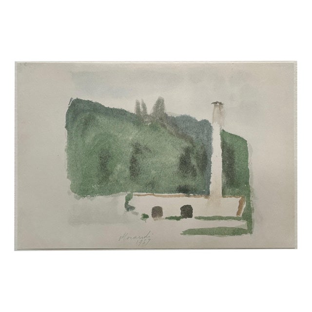 Giorgio Morandi, Landscape, 1957-1973, Lithograph For Sale - Image 9 of 9