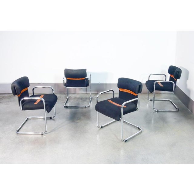 Chairs by G. Faleschini for Mariani, Set of 2 For Sale - Image 9 of 9