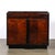 1930s Art Deco Machine Age Waterfall Front Book-Matched Walnut & Black Lacquer Cabinet For Sale - Image 5 of 18