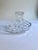 Late 20th Century Diamond Cut Clear Crystal Handled Basket For Sale - Image 11 of 13