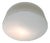 Large Bauhaus White Opaline Ceiling Lamp, 1930s For Sale