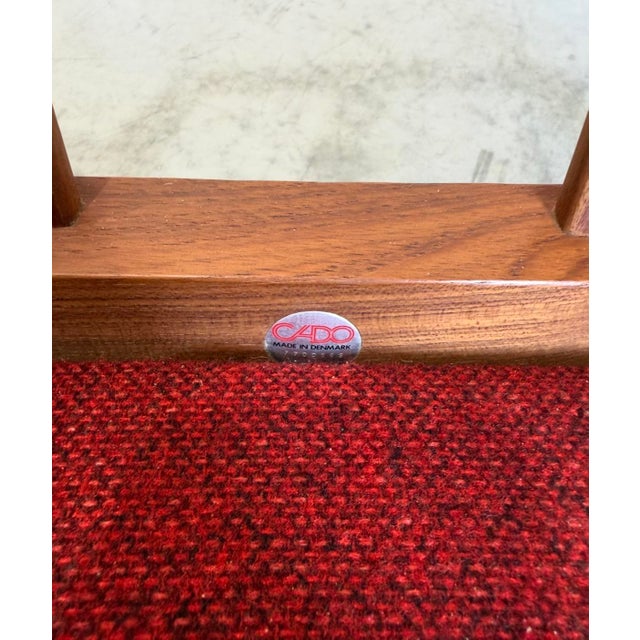 Danish Modern Arne Vodder for Cado Teak Lounge Chair For Sale - Image 10 of 11