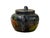 Sculpture Materials Oriental Zisha Clay Black Glaze Foo Dogs Lions Graphic Display Art Teapot For Sale - Image 7 of 10